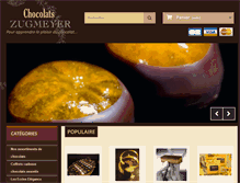 Tablet Screenshot of chocolats-zugmeyer.fr